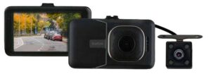 Double dashcam 12/24V GUARDO AV/AR avec écran 3''