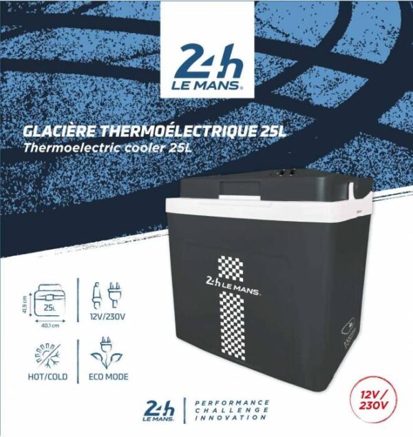Glacière thermoélectrique 12/230V 25L 24H LE MANS – Image 2