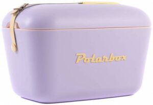 POLARBOX
Glacière 20L Mauve Pop - logo et sangle jaunes - POLARBOX