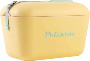 POLARBOX
Glacière 20L Jaune Pop - logo et sangle bleus - POLARBOX